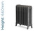 PA-PIC-660-TH - Paladin Piccadilly 2 Column Cast Iron Radiator H660mm x W2661mm PA-PIC-660-TH - Paladin Piccadilly 2 Column Cast Iron Radiator H660mm x W2661mm